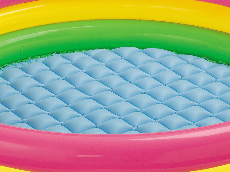 Fluorescent Three-ring Inflatable Ball Pool