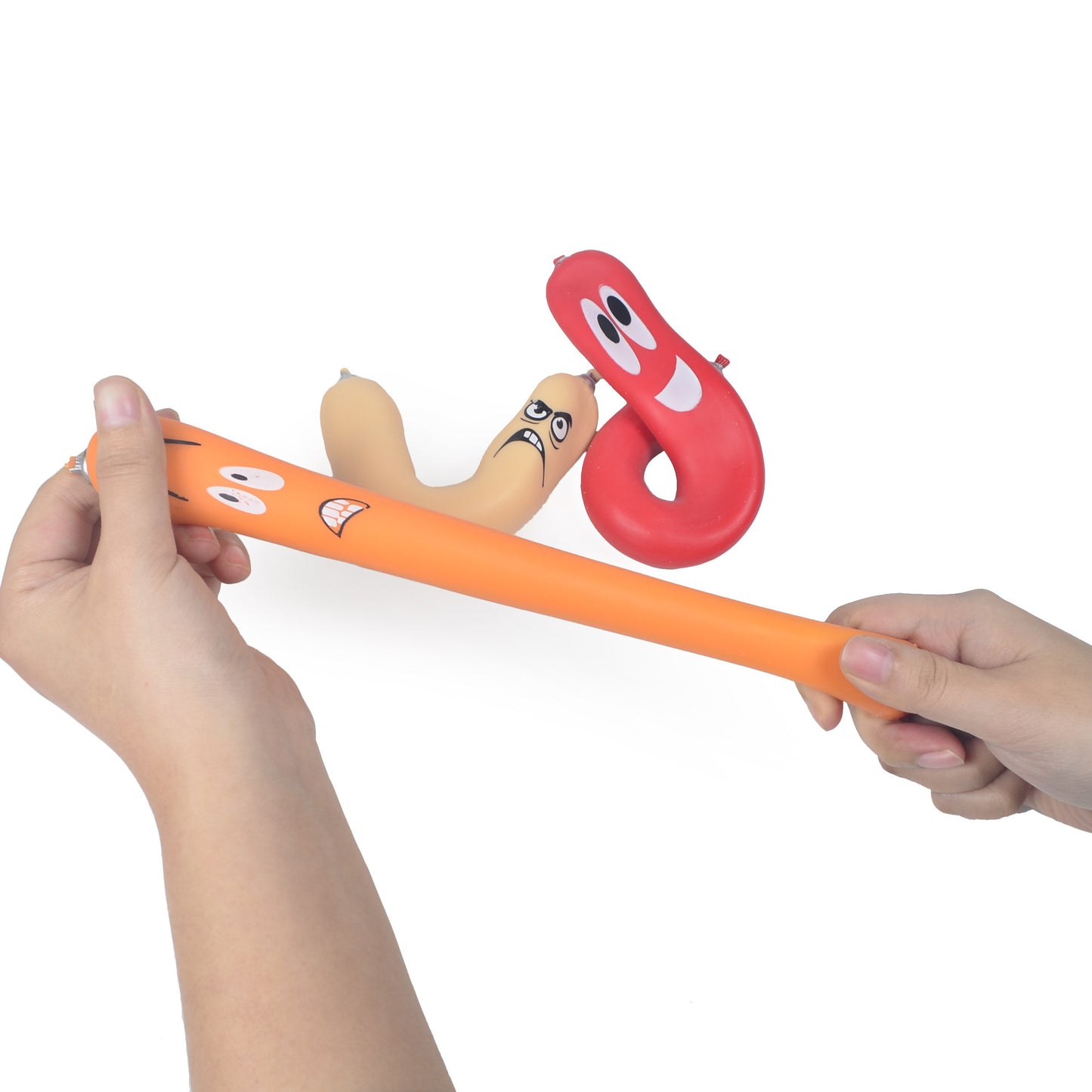 New Stress Reliever Toys Vent Memory Sand Dog Lala Simulation Sausage Decompression Stretch Squeeze Toy