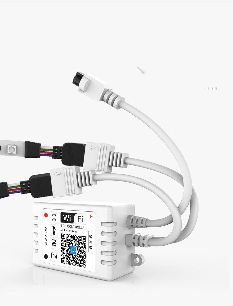 Smart RGB LED Strip Lights (WiFi Control) – Transform Your Room Into a Cozy Aesthetic Glow Space (5M / 10M / 20M)