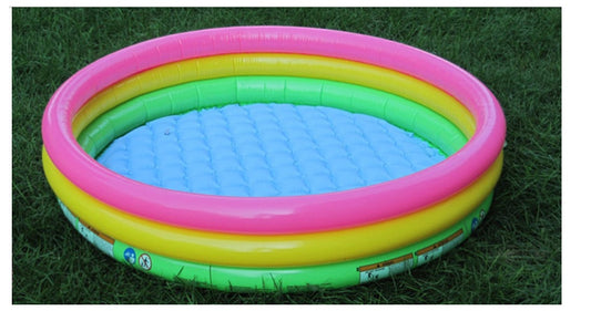 Fluorescent Three-ring Inflatable Ball Pool