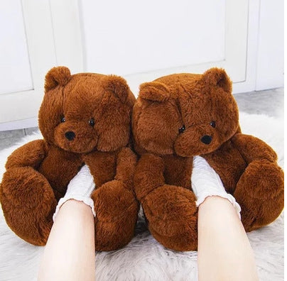 Cozy Capybara Plush Slippers  – Ultra Soft, Cute Home Slippers for Chill Nights & Aesthetic Comfort