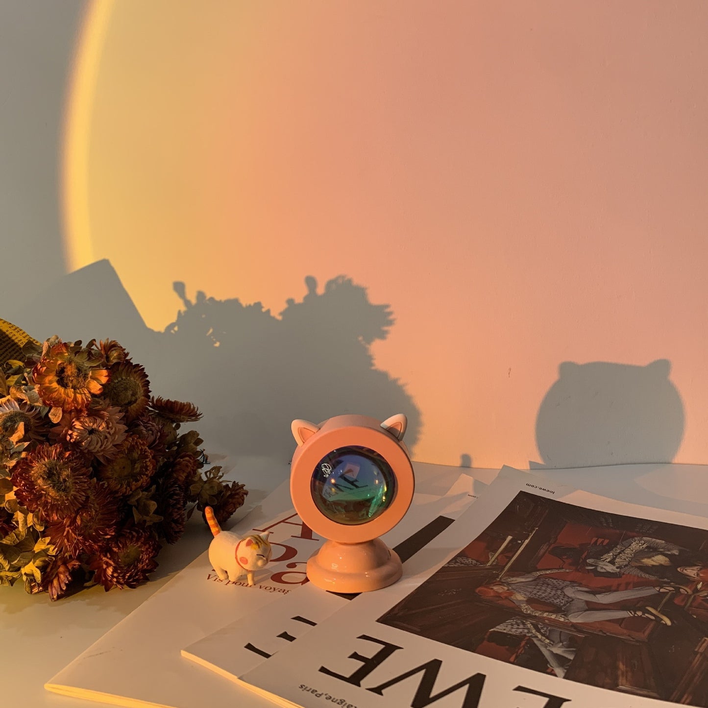 GlowSun™ Aesthetic Sunset Projection Lamp
