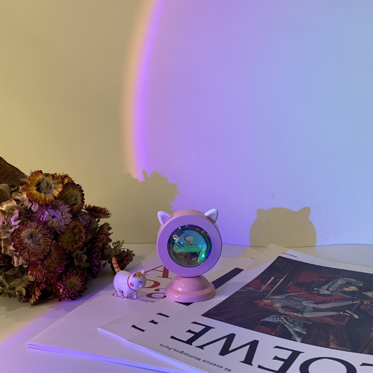 GlowSun™ Aesthetic Sunset Projection Lamp