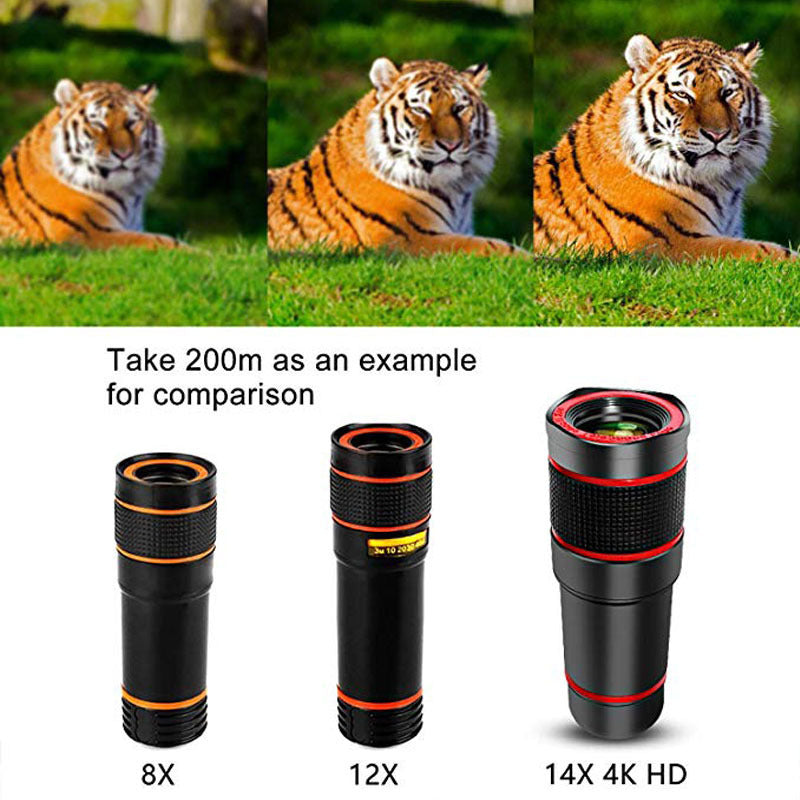 Cell Phone Ultra Zoom Telescope Lens