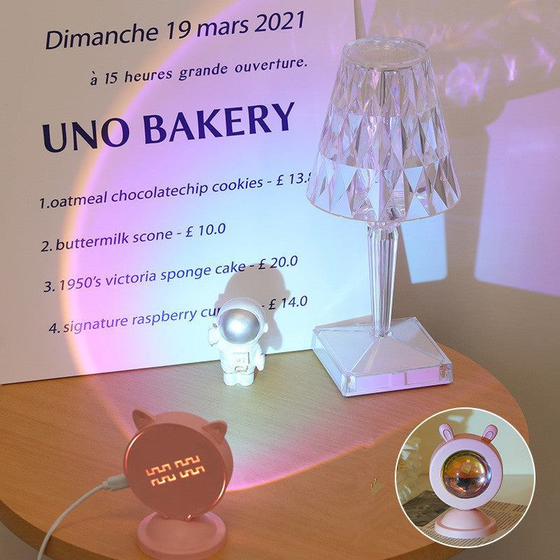 GlowSun™ Aesthetic Sunset Projection Lamp