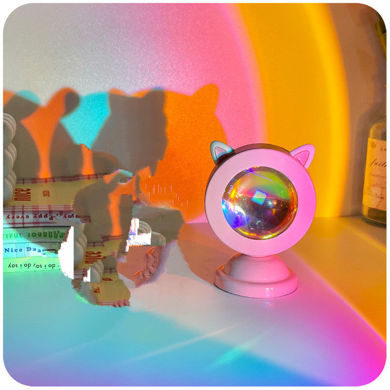 GlowSun™ Aesthetic Sunset Projection Lamp