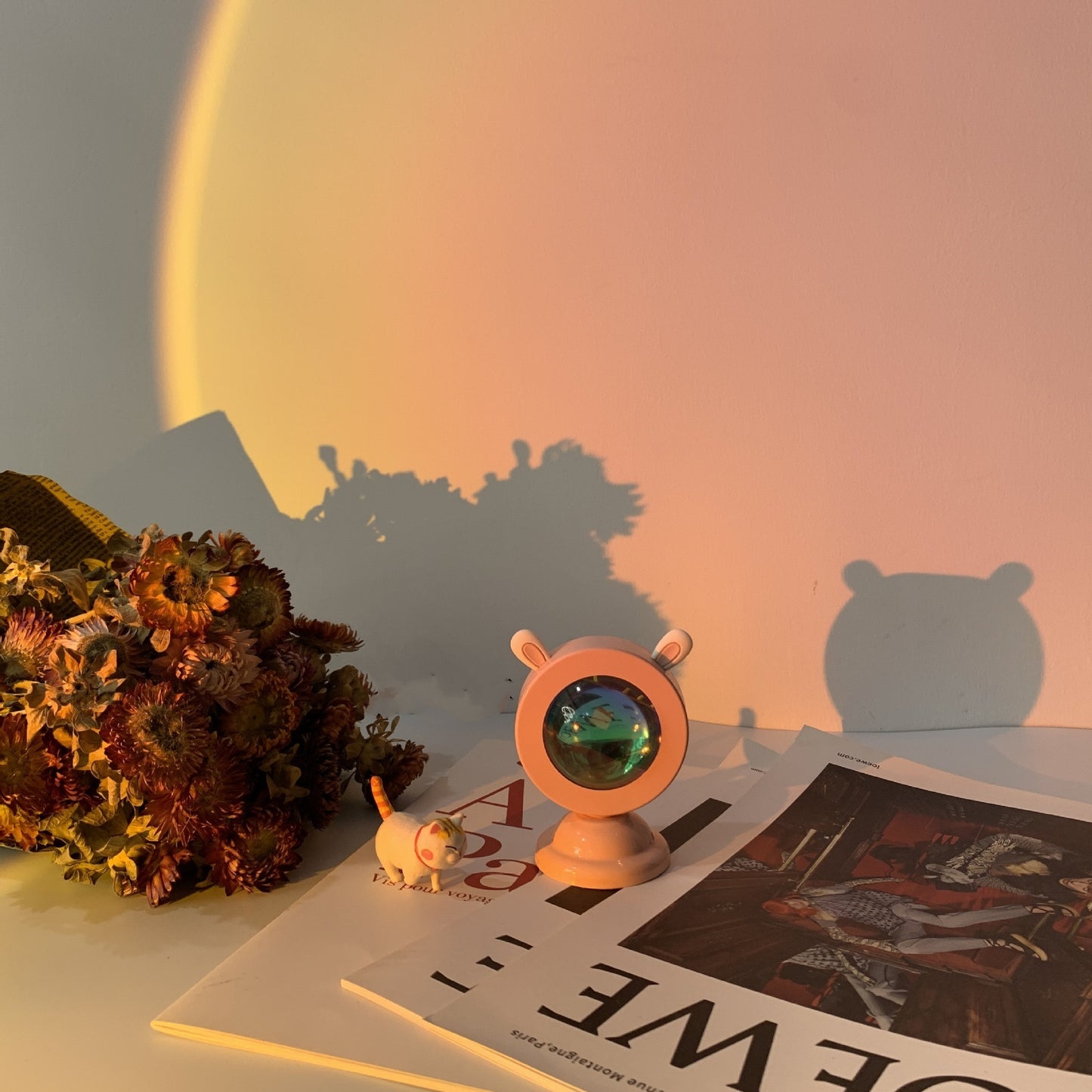GlowSun™ Aesthetic Sunset Projection Lamp